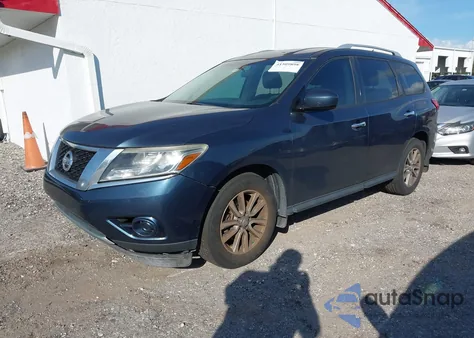 2015 Nissan Pathfinder S from USA, damaged, VIN 5N1AR2MN3FC716762